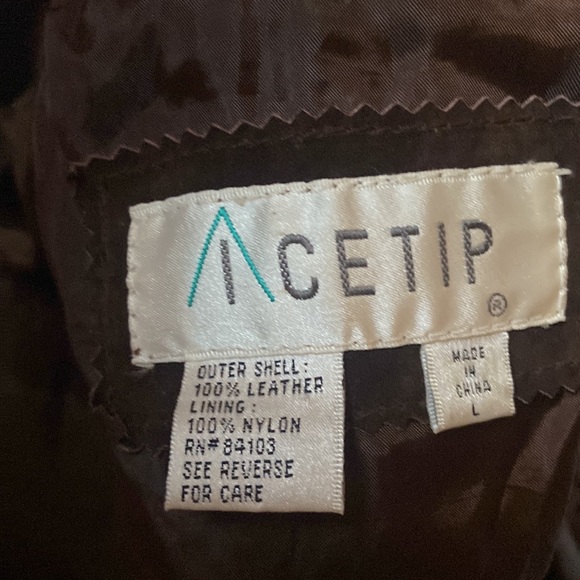 Vintage Leather Western jacket - Picture 4 of 4